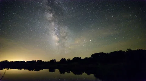4K Milky Way Time Lapse Stock Footage 60405368