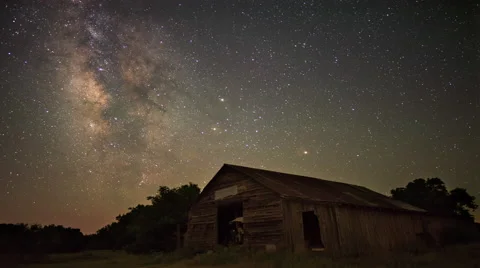 4K Milky Way Time Lapse Stock Footage 69026543