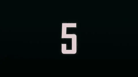 4K Minimal White Counter 1 to 100 Animation 库存影片 340465572