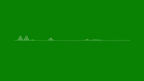 4k minimalist dotted audio equalizer spectrum bouncing on chroma key green .. 스톡 동영상 346072120