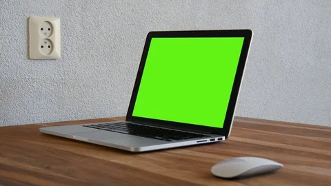 4K Mockup laptop shot.  Stock Footage 91249920
