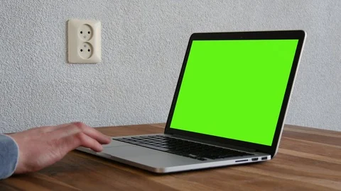 4K Mockup laptop shot.  Stock Footage 91249960