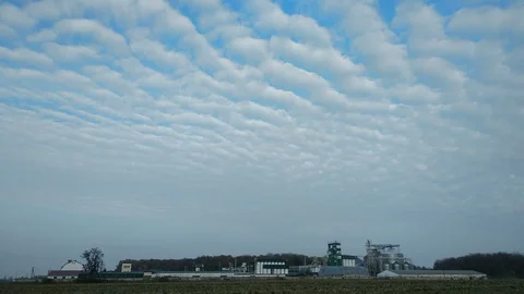 4k Modern facility with pipes or powerful process area at the oil depot or tank Stock Footage 97795713