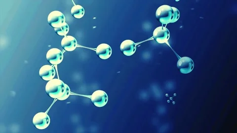 4K Molecular Animation | High-Tech Science and Research Visualization Video Stock-Footage 300767268