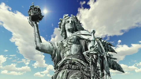 4K Monument Germania Stock Footage 35863442