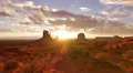 4K Monument Valley Sunrise 08 Clouds USA 4k or 4k+ Resolution