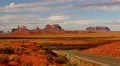 4K Monument Valley Sunset 08 Highway 4k or 4k+ Resolution
