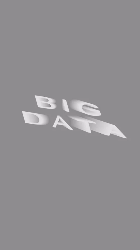 4K motion animation of the word  big data. Stock Footage 332976489