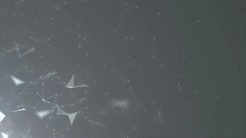 4K Motion digital silver background. Abstract technology white structure Stock Footage 112193081