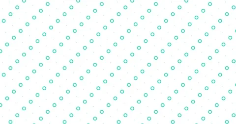 4K motion geomrtic patern background with animated circles. Stock Footage 118371274