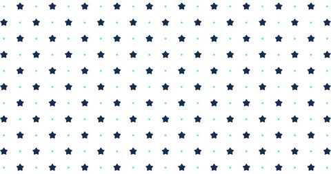 4K motion geomrtic patern background with animated stars. Video stock 118921984