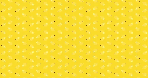 4K motion geomrtic patern background with animated circles. Stock Footage 118957751