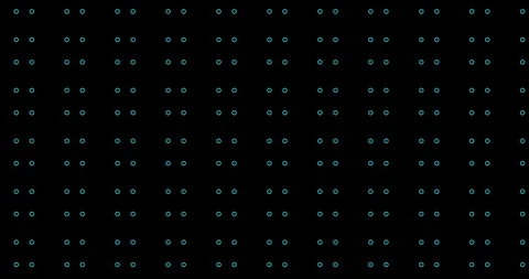 4K motion geomrtic patern background with animated circles. Video stock 119037556