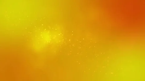 4K motion loop - Small white particle dots falling down - Orange yellow backdrop Stock Footage 77603936