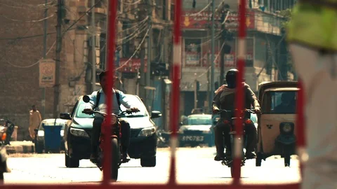 4K Motorcycle Rider Video stock 127654959