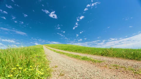 4k motorized dolly timelapse video of a walking trail Stock Footage 36296246