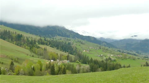 4K Mountain landscape, panorama Stockbeeldmateriaal 63527452