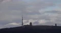 4k Mountain range Harz Brocken peak with buildings real time shot 4k or 4k+ Resolution