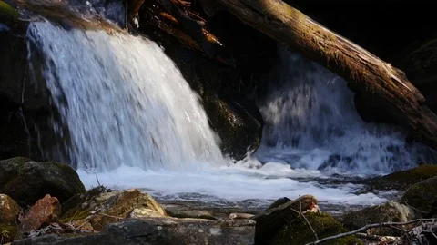 4K Mountain Stream Closeup  Stock-Footage 74279966