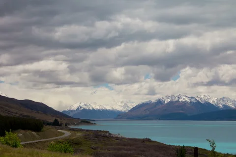 4K. Mountain view timelapse Stock Footage 46444084