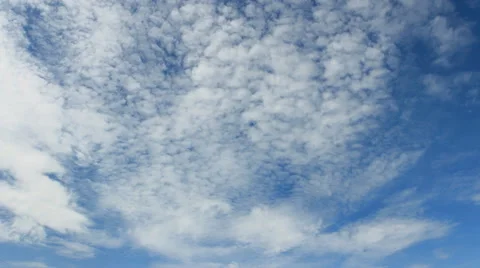 4K moving clouds and blue sky time lapse Vídeo Stock 51463526