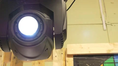 4k Moving Light - Dolly Shot 库存影片 40311615