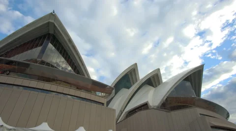 4k moving shot of Sydney Opera House Stock Footage 65481439