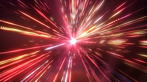 4K Multicolored motion seamless background. Glowing dots. Stock Footage 124305285