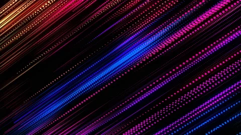 4K Multicolored seamless motion background. Glowing dots. Stock Footage 116422728