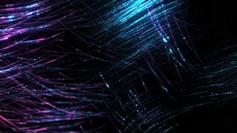 4K Multicolored seamless motion background. Glowing dots. Stock Footage 116423047