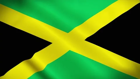 4K National Animated Sign of Jamaica, An... | Stock Video | Pond5