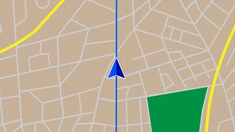 4K NAVIGATION SERVICES ANIMATION BACKGROUND Stock Footage 84769622