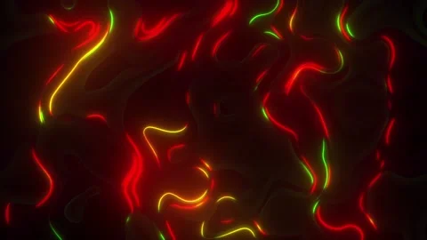 4K Neon Animated Liquid Background Stockbeeldmateriaal 120901635