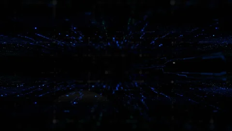 4K Network Digital Hi-Tech Tehnology Loop Background Stockbeeldmateriaal 125130195