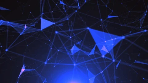 4K neural and network computer dimostration Video stock 102350065