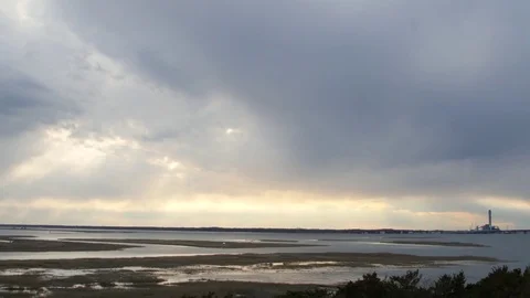 4k New Jersey Sky Time-lapse Stock Footage 84002087