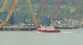 4K New Tappan Zee Bridge Construction Crew Boat 4k or 4k+ Resolution