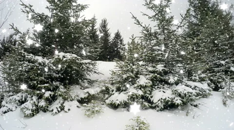 4k, New Year,christmas,3d winter background Video stock 47121309