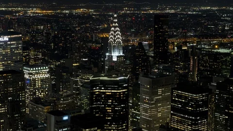 4K New York City Manhattan Wide Static M... | Stock Video | Pond5