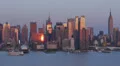 4K New York City Skyline Approaching Sunset 3 4k or 4k+ Resolution