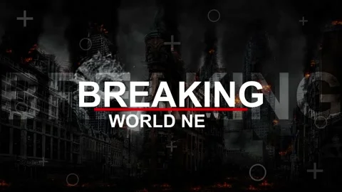 4K News Intro | Breaking News Opener After Effects stock