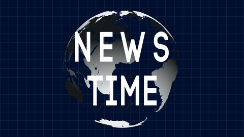 4K News Time Animation |Loopable Stock Footage 110626173