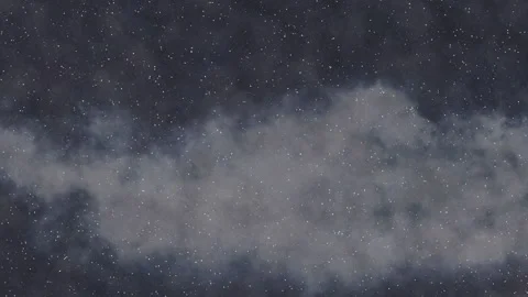 4k Night Sky and Clouds Video stock 156414558