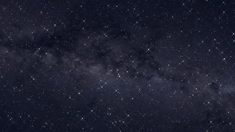 4k Night Starry Sky. Magic Night Stars Vídeo Stock 164915958