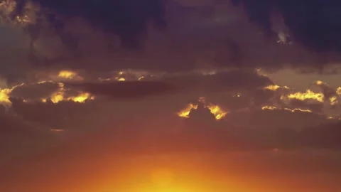 4k Night time lapse with clouds. Stock Footage 245295406