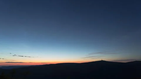 4K Noctilucent clouds Stock Footage 255523459