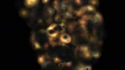 4k Nuclear blast.horror hell pollution accident,smoke firework lava explosion. Stock Footage 49949393