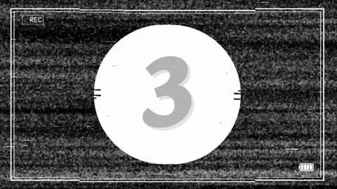 4K Number countdown, time clock, from 5 to 0, Top 5 Stock Footage 277147817