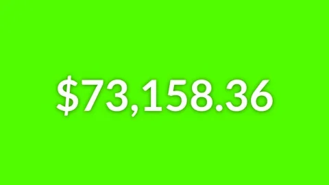 4K Number Counter Transparent Background for Amount Concepts Stock Footage 316835856