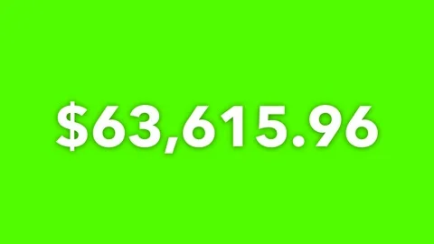 4K Number Counter Transparent Background for Amount Concepts Stock Footage 316835922